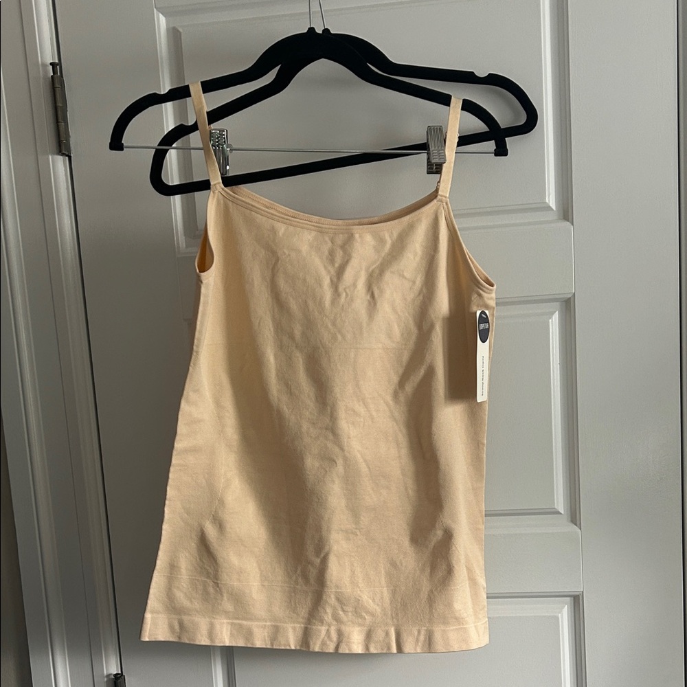 Women's Cream Scoop neck Cami Top